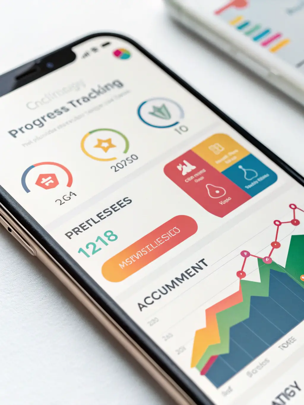 A screenshot of the Lifeline+ app's progress tracking system, showing a user's milestones and achievements in their sobriety journey.